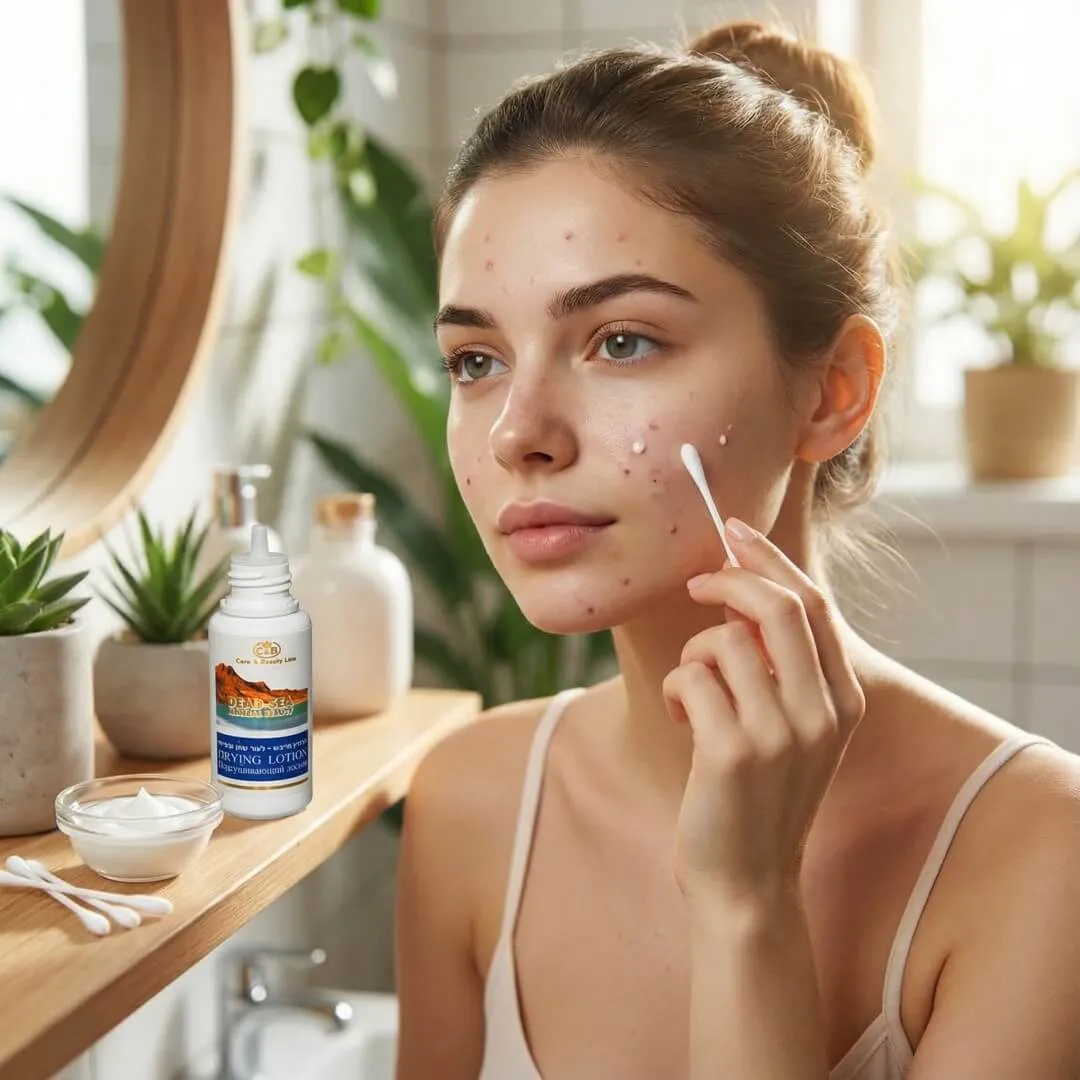 תרחיף לטיפול לעור שמן ובעייתי