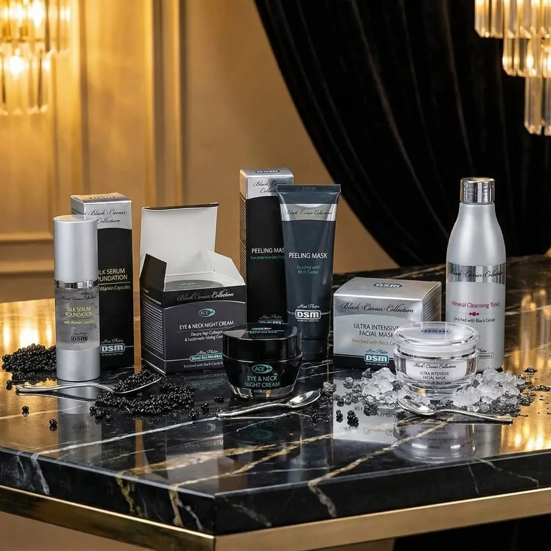 קוויאר שחור קוסמטיקה יוקרתית